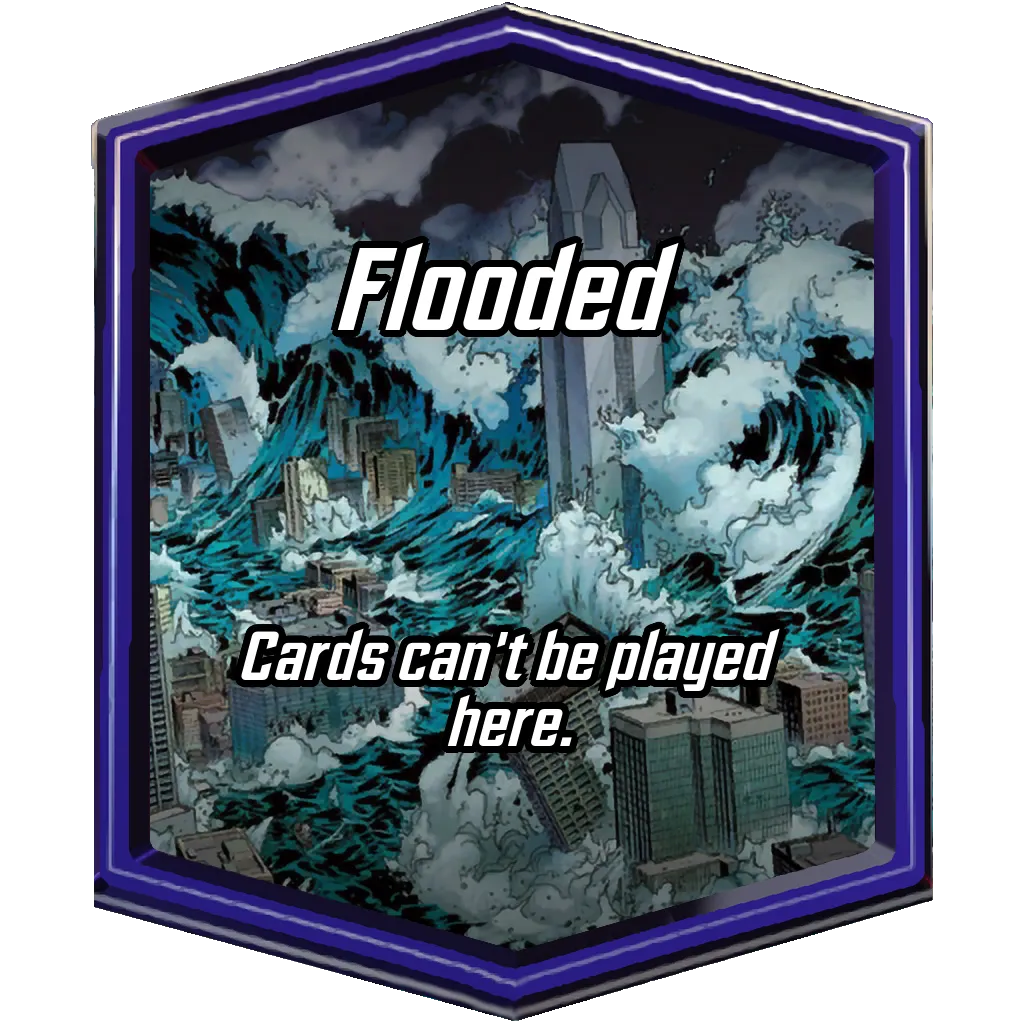 Flooded