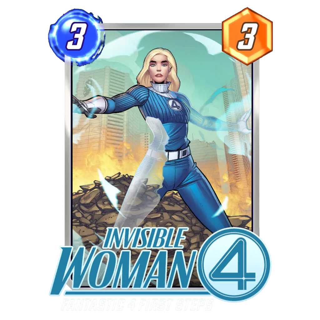 Invisible Woman First Steps